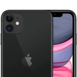 Apple iPhone 11, US Version, 128GB, Black - Unlocked (Renewed)